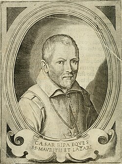 Portrait of Cesare Ripa