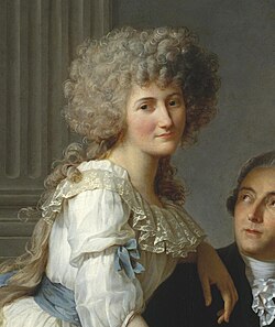 Portrait of Mary-Anne Paulzzze Lavoisier