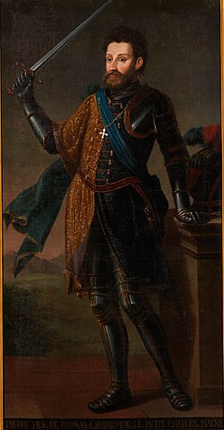 Portrait of Peter II, Count of Savoy
