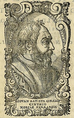 Portrait of Giovanni Battista Giraldi
