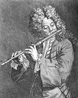 Portrait of Jacques Hotteterre le Romain