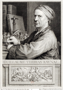 Portrait of Guillaume Thomas François Raynal