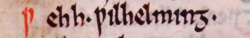 Portrait of Wehha of East Anglia