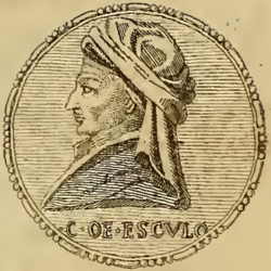 Portrait of Cecco d'Ascoli