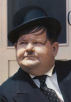 Portrait of Oliver Hardy