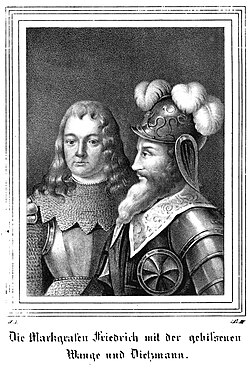 Portrait of Dietrich IV, Landgrave of Lusatia