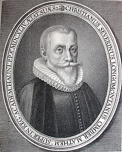 Portrait of Christen Sørensen Longomontanus
