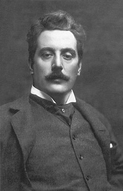 Portrait of Giacomo Puccini