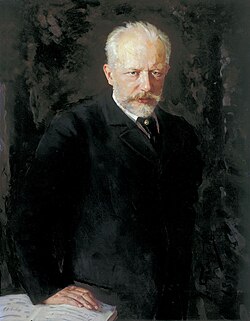 Portrait of Pyotr Ilyich Tchaikovsky