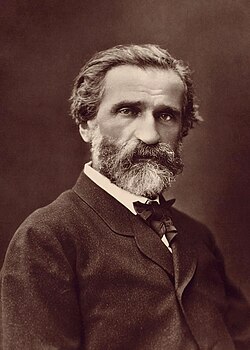 Portrait of Giuseppe Verdi