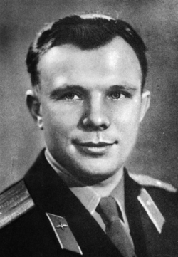 Portrait of Yuri Gagarin