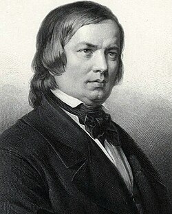 Portrait of Robert Schumann