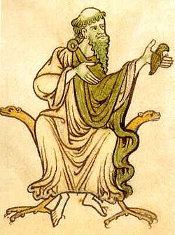 Portrait of Kevin of Glendalough