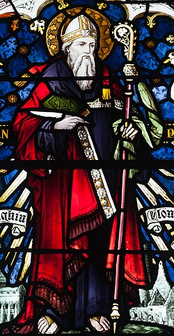 Portrait of Ciarán of Clonmacnoise