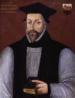 Portrait of Nicholas Ridley