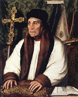 Portrait of William Warham
