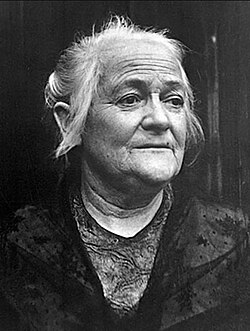 Portrait of Clara Zetkin
