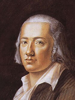 Portrait of Friedrich Hölderlin