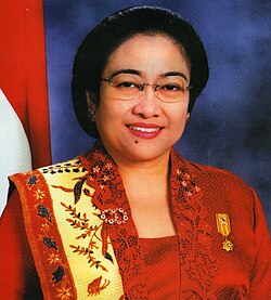Portrait of Megawati Soekarnoputri
