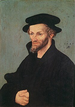 Portrait of Philipp Melanchthon