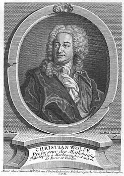 Portrait of Christian Wolff