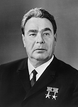 Portrait of Leonid Brezhnev
