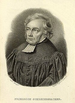 Portrait of Friedrich Schleiermacher