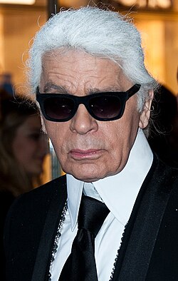 Portrait of Karl Lagerfeld