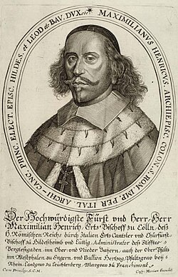 Portrait of Maximilian Henry of Bavaria