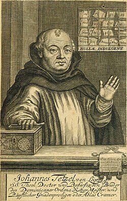 Portrait of Johann Tetzel