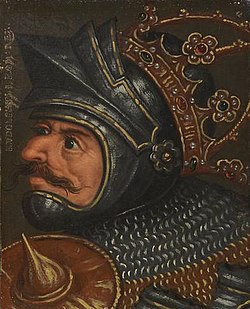 Portrait of Rudolph I of Germany