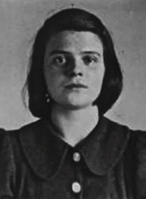 Portrait of Sophie Scholl