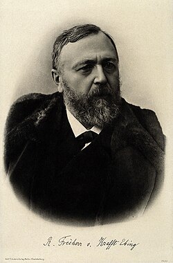 Portrait of Richard von Krafft-Ebing