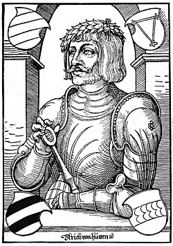 Portrait of Ulrich von Hutten