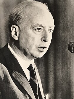 Portrait of Hans Morgenthau