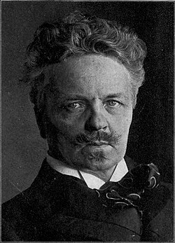 Portrait of August Strindberg