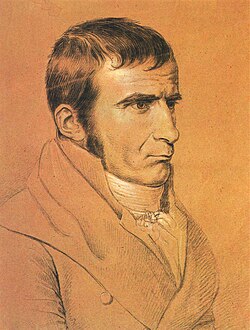 Portrait of Johann Gottfried Seume