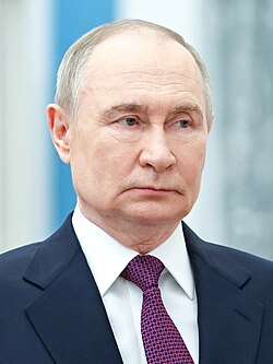 Portrait of Vladimir Putin