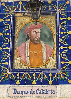 Portrait of Ferdinand, Duke of Calabria