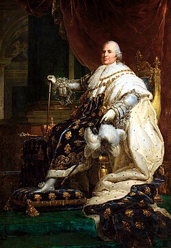 Portrait of Louis XVIII of France