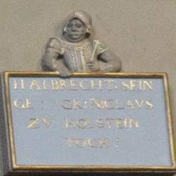 Portrait of Albert IV of Mecklenburg