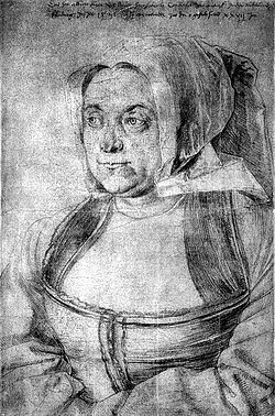 Portrait of Agnes Dürer
