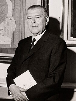 Portrait of René Magritte
