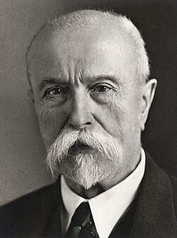 Portrait of Tomáš Garrigue Masaryk