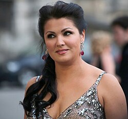 Portrait of Anna Netrebko