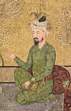 Portrait of Babur