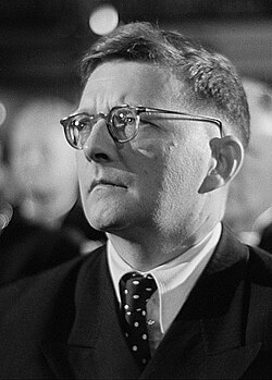 Portrait of Dmitri Shostakovich