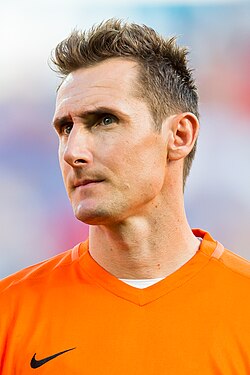 Portrait of Miroslav Klose