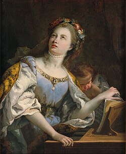 Portrait of Saint Cecilia