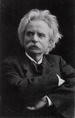 Portrait of Edvard Grieg